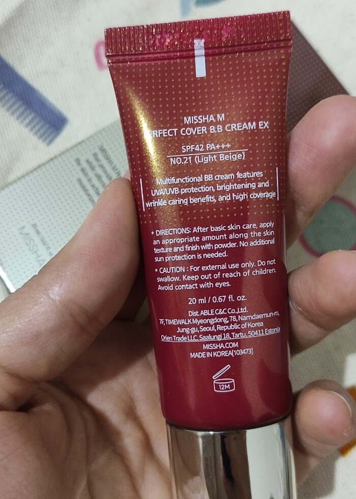 MISSHA BB  NO : 21 - Görsel 3