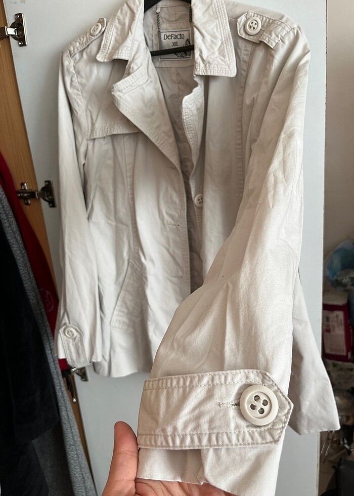 Kısa trenç - Görsel 3