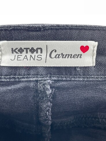 27 Beden siyah Renk Koton Jean / Kot %70 İndirimli.