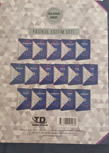  TYT Fizik Fasikül Eğitim Seti - Silver Seri