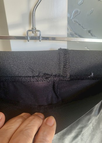 Parlak SİYAH SUNİ DERİ TAY - Görsel 3