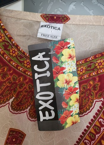 UZAKDOĞU SIFIR  Bohem Uzun Elbise - Görsel 3