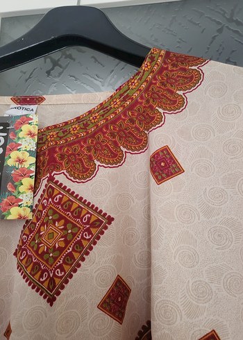 UZAKDOĞU SIFIR  Bohem Uzun Elbise - Görsel 6