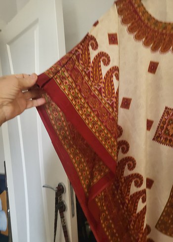 UZAKDOĞU SIFIR  Bohem Uzun Elbise - Görsel 9