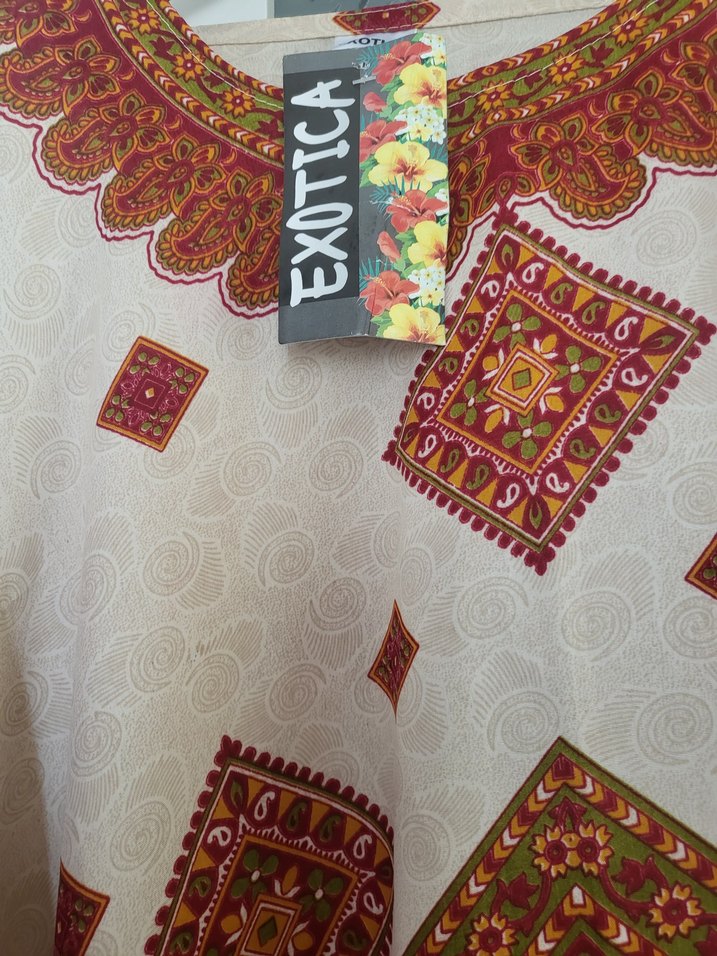 UZAKDOĞU SIFIR  Bohem Uzun Elbise - Görsel 5