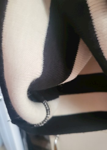 Puantiye ve Çizgili. ÇELİK ORGÜ HARİKA TRİKO TÜNİK - Görsel 4