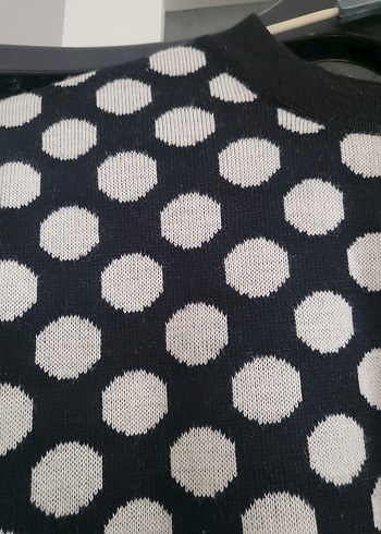 Puantiye ve Çizgili. ÇELİK ORGÜ HARİKA TRİKO TÜNİK - Görsel 5