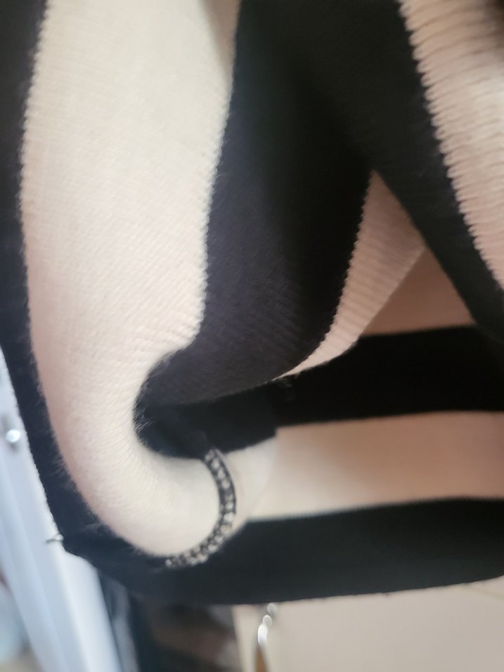 Puantiye ve Çizgili. ÇELİK ORGÜ HARİKA TRİKO TÜNİK - Görsel 4