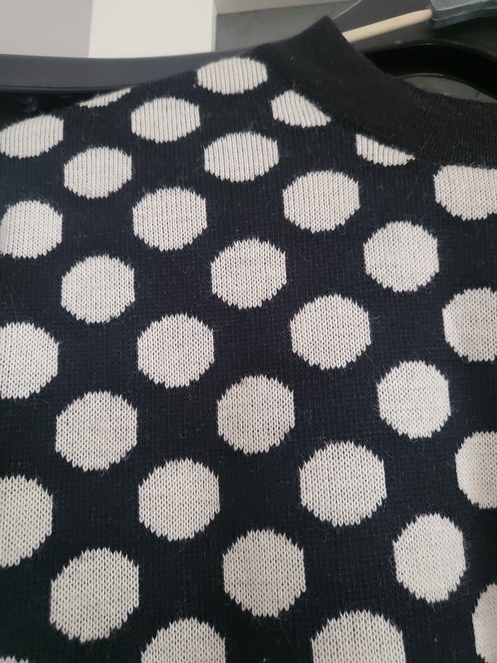 Puantiye ve Çizgili. ÇELİK ORGÜ HARİKA TRİKO TÜNİK - Görsel 5