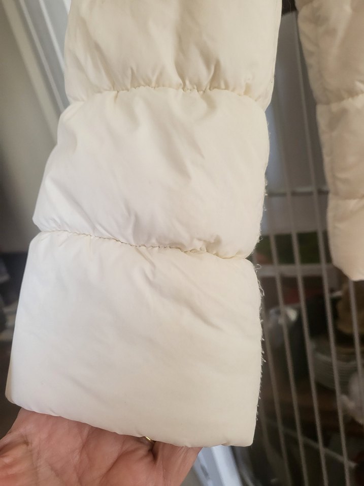 LC WAİKİKİ B. eyaz Fermuarlı Kadın Kışlık Mont - Görsel 5