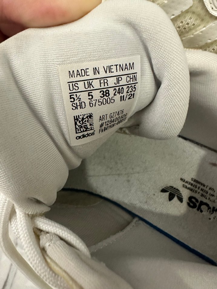 Adidas Beyaz Laced  Sneaker - Görsel 4