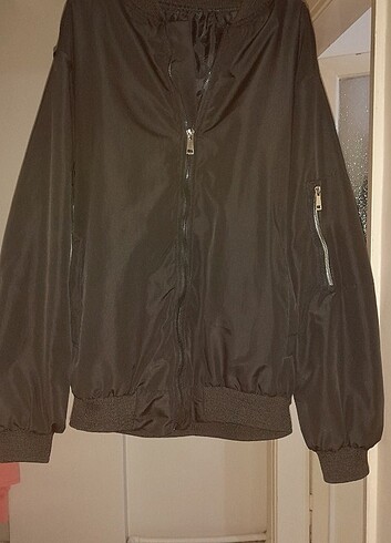 Siyah Bomber Ceket