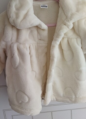 LC Waikiki Ekru Renk Peluş Mont 