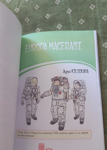 Europa Macerası Çocuk Kitabı 4.5. Sınıf Ayşe Kılıçkaya - Görsel 3