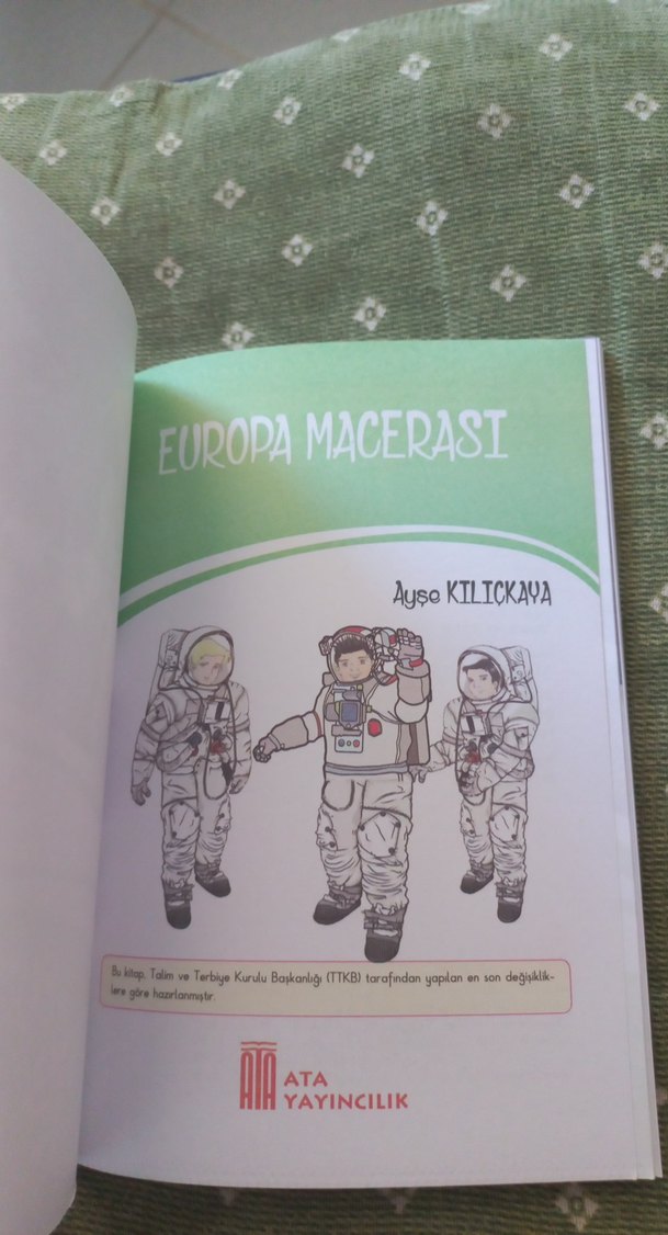 Europa Macerası Çocuk Kitabı 4.5. Sınıf Ayşe Kılıçkaya - Görsel 3