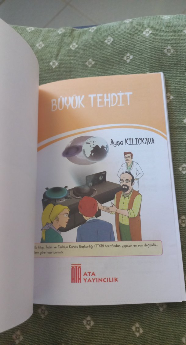Büyük Tehdit - Hem Okur Hem Yazarım Öykü Dizisi - Görsel 3