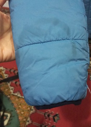 LCW Kids Mavi Kapüşonlu Erkek Çocuk Şişme Mont - Görsel 5