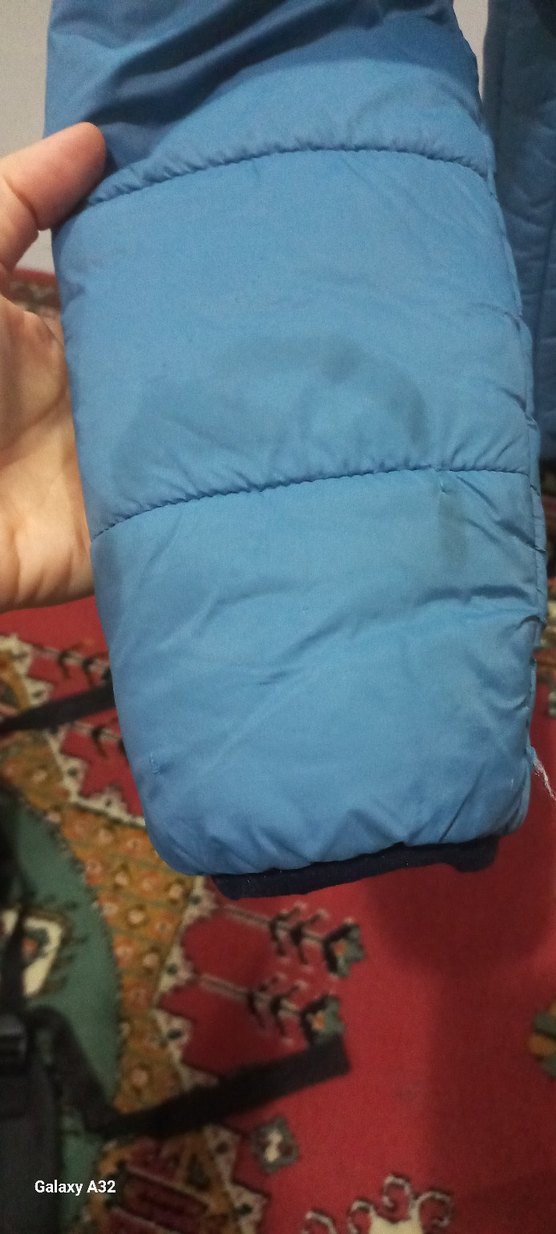 LCW Kids Mavi Kapüşonlu Erkek Çocuk Şişme Mont - Görsel 5