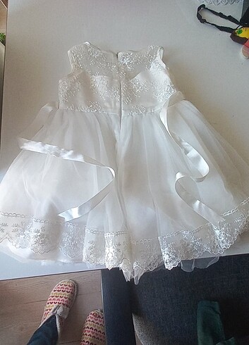 Kız çocuk gelinlik abiye - Görsel 6