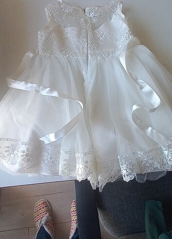 Kız çocuk gelinlik abiye - Görsel 7