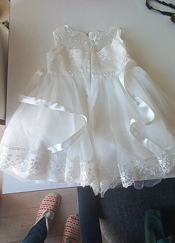 Kız çocuk gelinlik abiye - Görsel 8