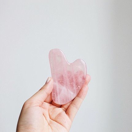 universal Beden pembe Renk Guasha rose quartz