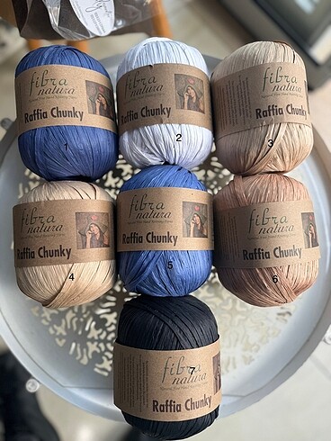 Fibra Natura Naturel Rafya