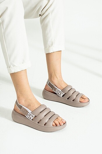 40 Beden camel Renk Vizon Sandalet