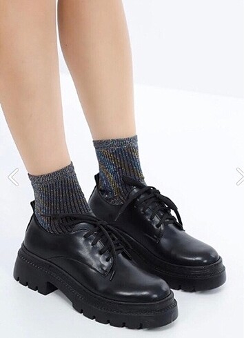 Kadın Loafer Siyah Ayakkabı