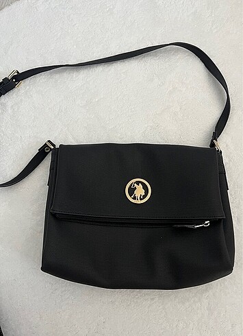 U.S. Polo Assn. Siyah Kadın Omuz Çantası