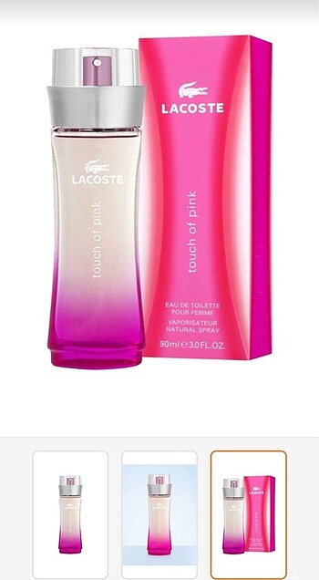 Lacoste Touch of Pink EDT 50 ml Orjinal