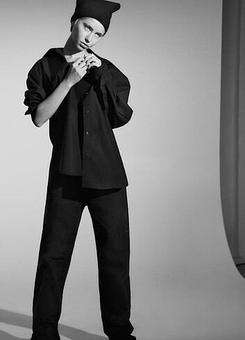 Zara TRF FULL LENGTH YÜKSEK BEL WIDE-LEG JEAN