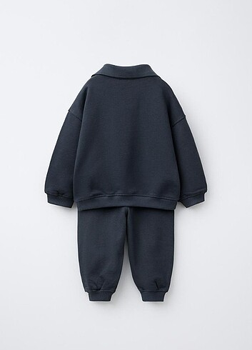 Zara POLO YAKA SWEATSHIRT VE JOGGER TAKIM