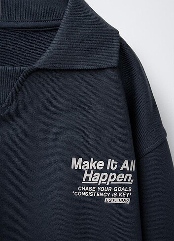 5 Yaş Beden POLO YAKA SWEATSHIRT VE JOGGER TAKIM
