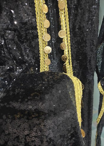 xl Beden siyah Renk kaftan
