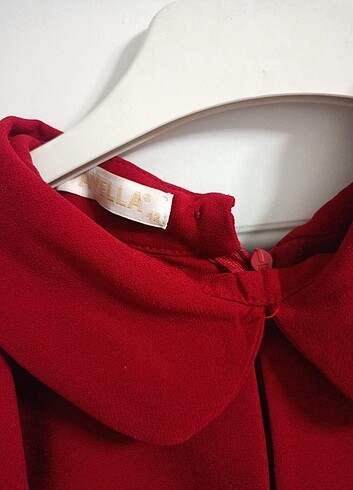 42 Beden bordo Renk Elbise