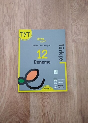 Endemik Yayınları 12li Türkçe Deneme 