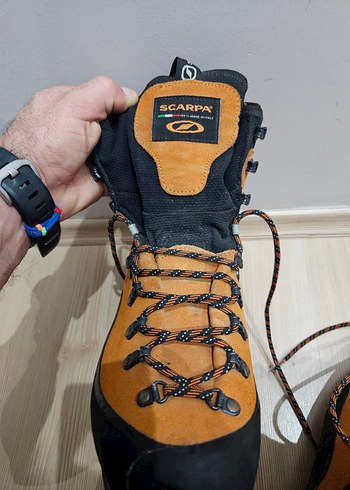 Scarpa Mont Blanc GTX Orange 42.5 no - Görsel 6