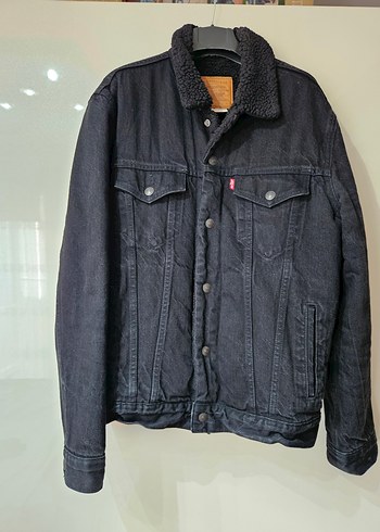 Levis Siyah Kot Kurkluceket