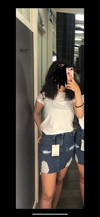 s Beden mavi Renk Pull&bear s beden kot etek