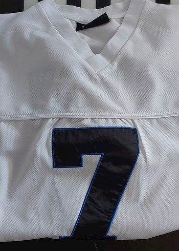 l Beden beyaz Renk Beyaz Erkek Spor Jersey Tişört