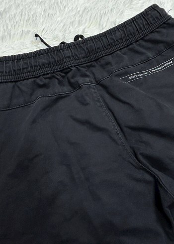 l Beden siyah Renk ZARA Siyah Baskılı Bol Kesim Denim Pantolon