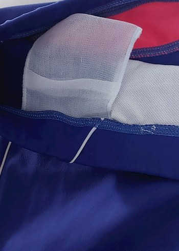 OLYMPÍA Koyu Mavi Kemerli Erkek Mini Yüzücü Şortu - Görsel 5