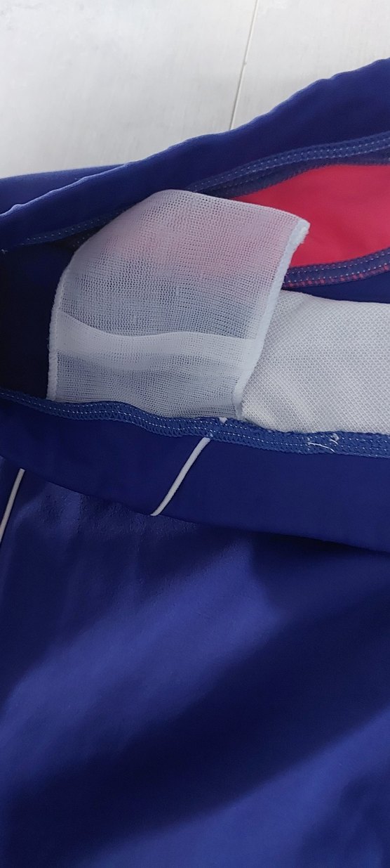 OLYMPÍA Koyu Mavi Kemerli Erkek Mini Yüzücü Şortu - Görsel 5