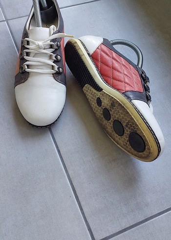 Zara Beyaz Bağcıklı Kadın Spor Ayakkabı