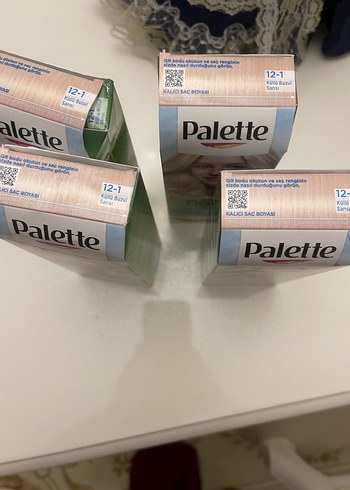 Palette 12-1 Küllü Buzlu Sarı Kalıcı Saç Boyası