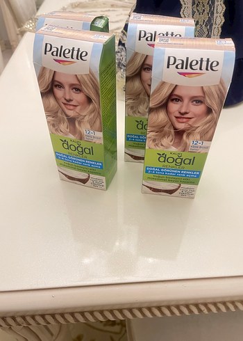  Beden Palette 12-1 Küllü Buzlu Sarı Kalıcı Saç Boyası