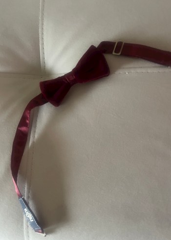 Bordo Bağlamalı Çocuk Papyonu - Görsel 3