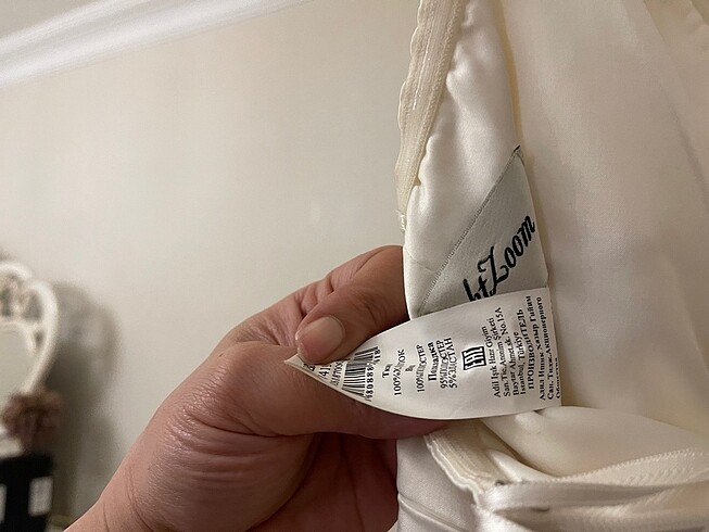 Kadın straplez abiye elbise - Görsel 4