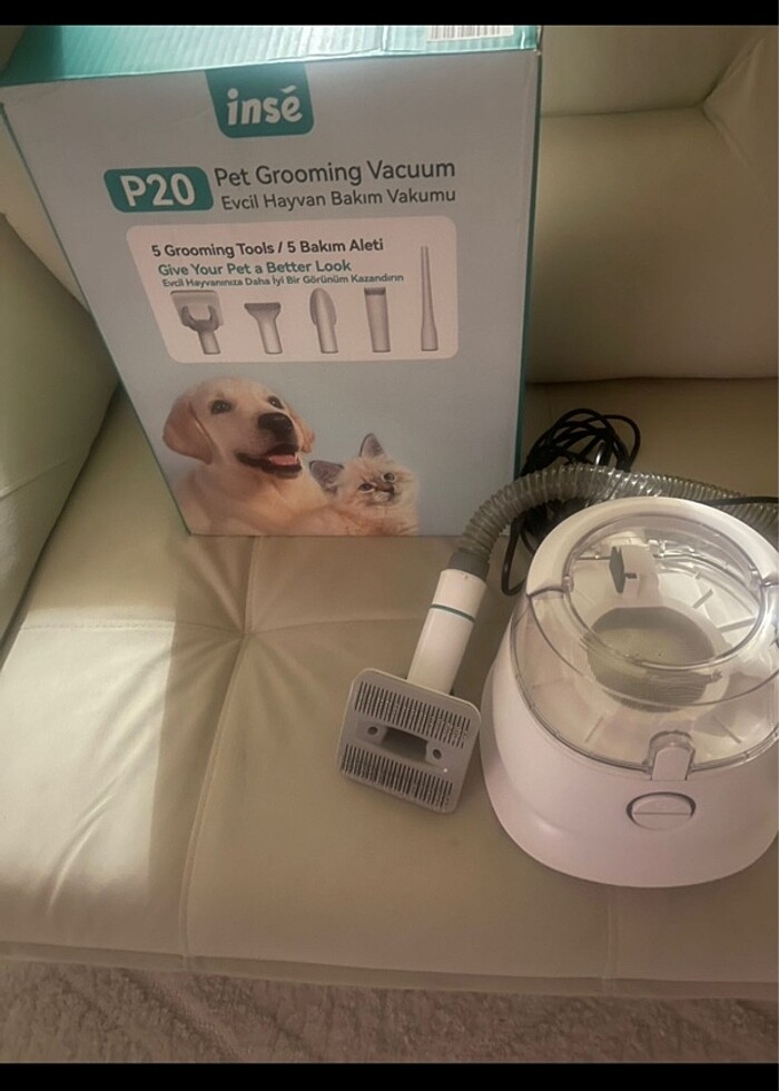 Inse pet süpürgesi traş makinesi - Görsel 3